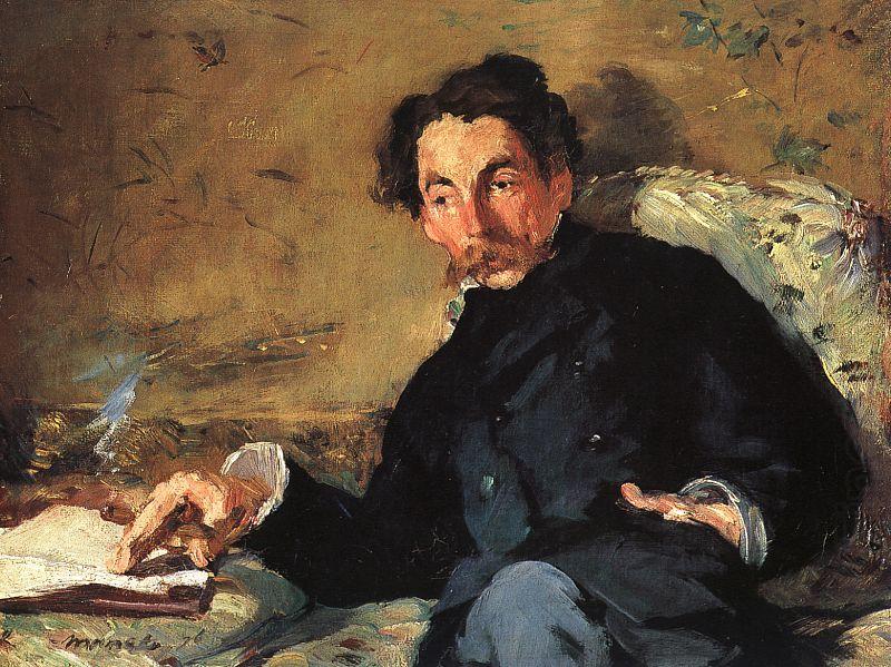 Portrait of Stephane Mallarme, Edouard Manet